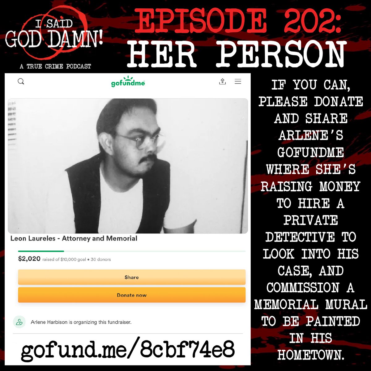 This week on ISGD Podcast, Stacey tells us about the 1996 unsolved murder of 30 year old Juan Leon Laureles from Brownwood, Texas.