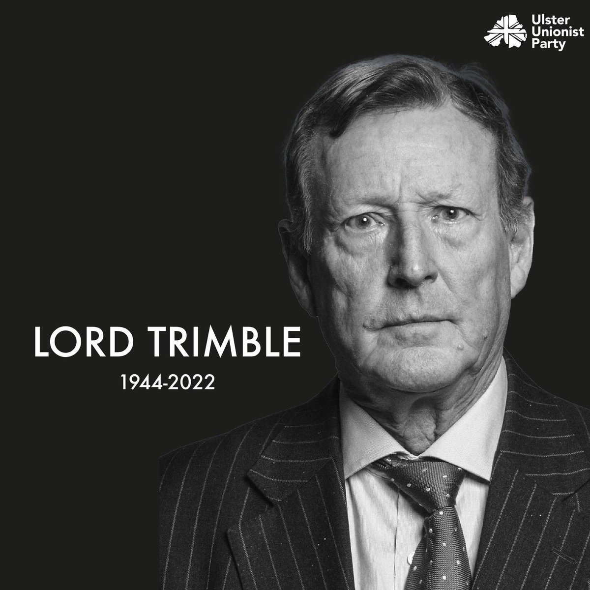 Nean61170806's tweet photo. @standardnews I am saddened by the passing of #LordTrimble, who helped bring an end the troubles in Northern Ireland 😢. A worthy Nobel Peace Prize winner 👏. Thoughts and prayers are with David's wife Daphne and his family, friends and colleagues 💕 https://t.co/scgc7LFpV7