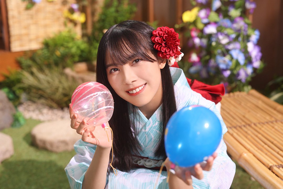 清夏彩る涼の装　森本茉莉

#ユニエア 
#森本茉莉