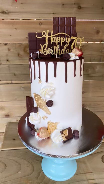 crumbschester's tweet photo. Lacto free loaded cake with gold leaf ๐
#cake #cakedecorating #dripcake #lactofree #cakesofinstagram #chestertweets @ShitChester https://t.co/o7f0Y4mOmz