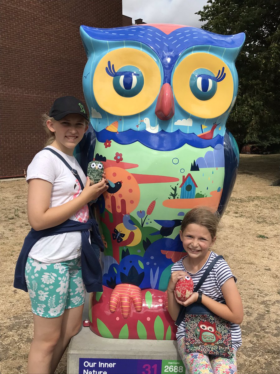 More colourful owls on #TheBigHoot today.