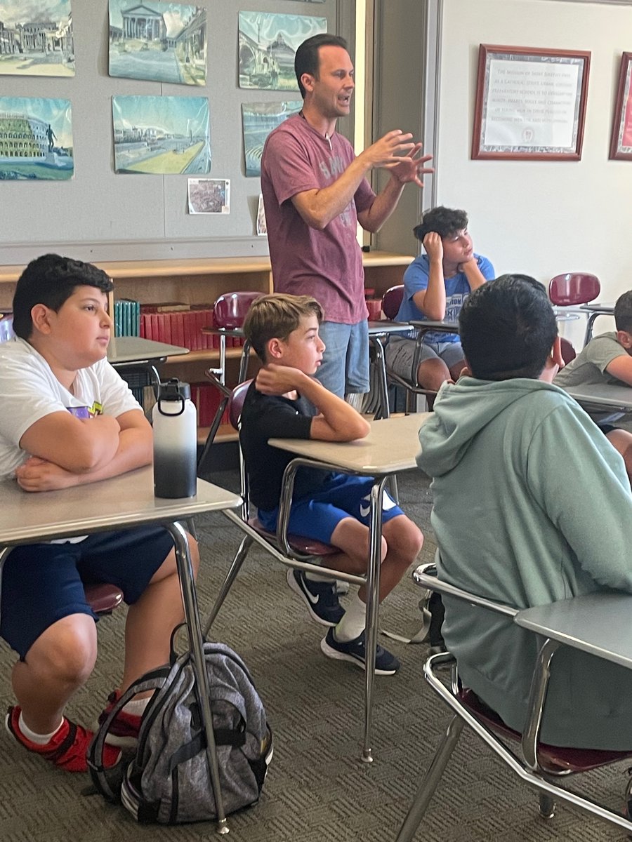 SJPREP's tweet photo. #PrepU was a huge success...thank you to all of the adults and students who helped welcome the rising 7th and 8th grade students to 17th & Girard. Many of those working at #PrepU were Prep alumni! Thanks to Mr. Raffa for this album of photos!
https://t.co/84CmMMmxaG https://t.co/9h4MoCQwaQ