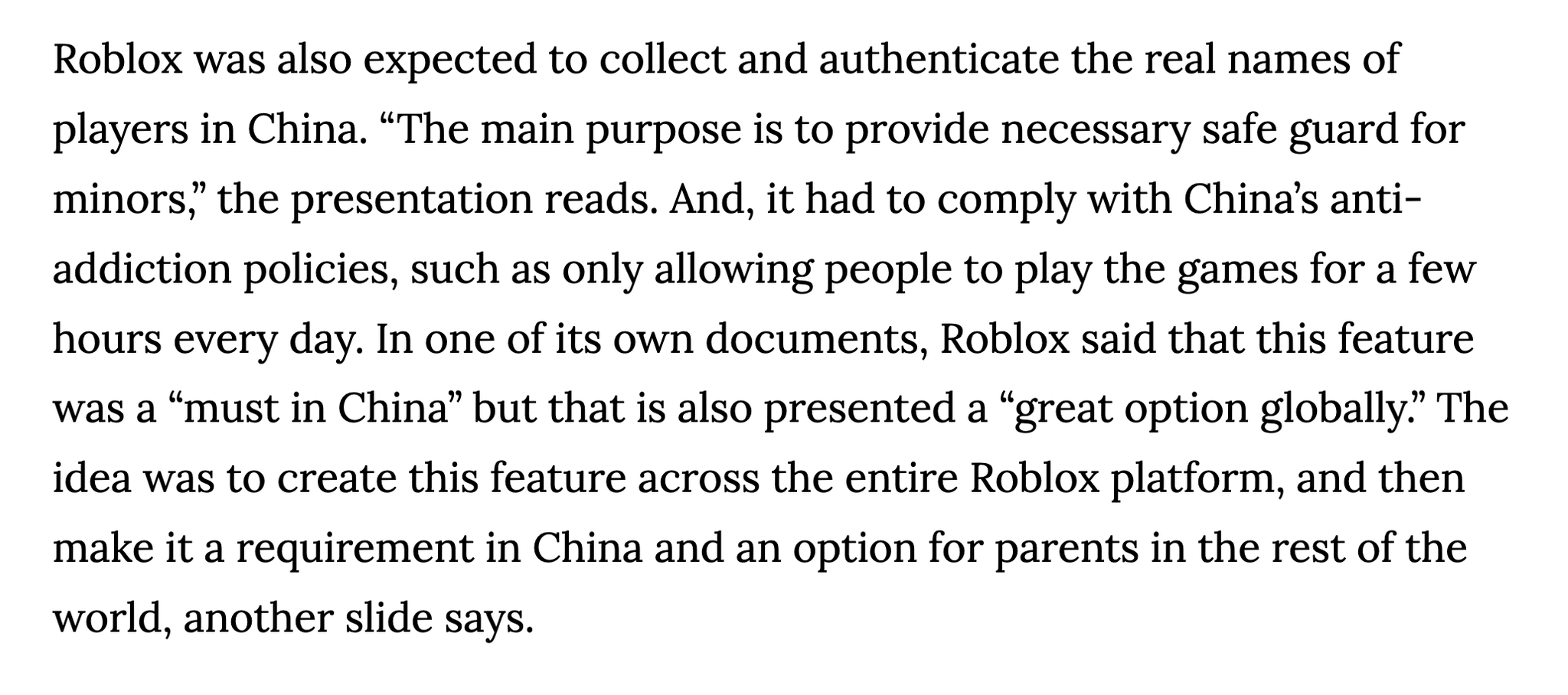 Revealed: Documents Show How Roblox Planned to Bend to Chinese Censorship