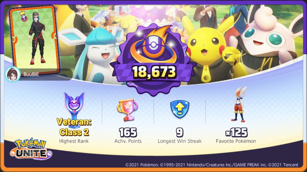 BooBiE12967232's tweet photo. #PokemonUNITE #NintendoSwitch https://t.co/EmRGANX1rt