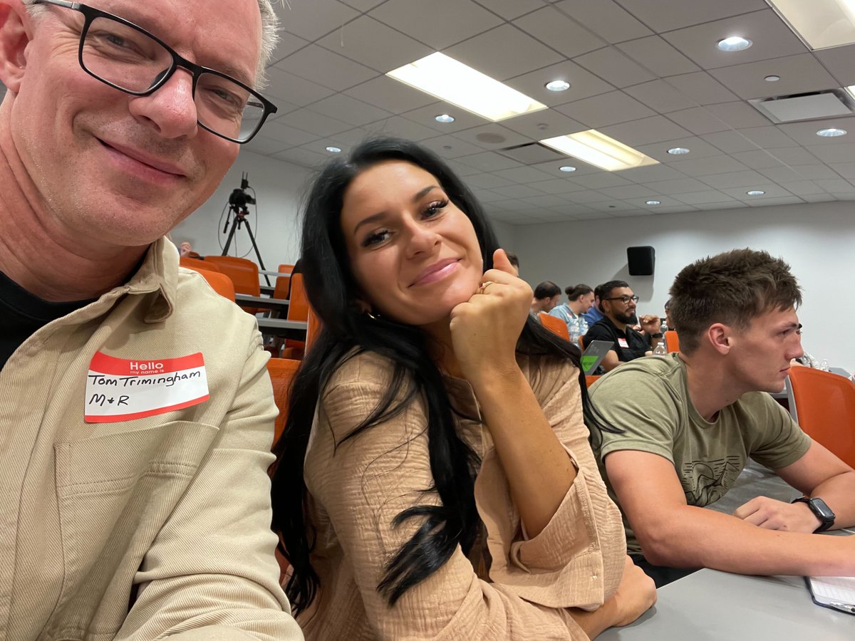 mrcompanies's tweet photo. The M&R team was excited to attend and support Marshall Atkinson & Tom Rauen's Shirt Lab Chicago! Lots of great people, content and networking! ๐๐ค
#MRBlueCrew
#Shirtlab #screenprinting #printlife #screenprintshop #tshirprinting #plastisol #waterbased #decoratedapparel https://t.co/bcQKAjzyNW