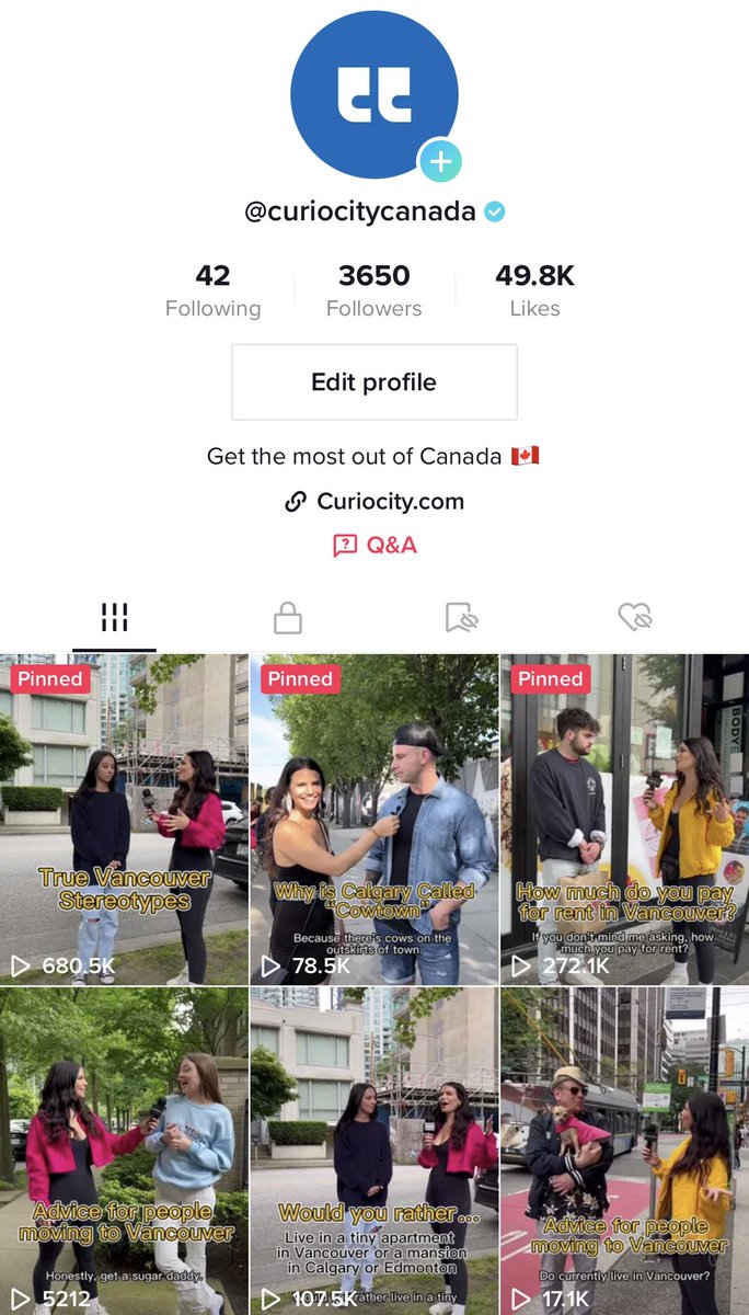 It’s been a long time coming, but Curiocity has officially launched on TikTok with some brand new and exciting content! Our first few videos have gained over 1,000,000 views and 50,000 likes!
