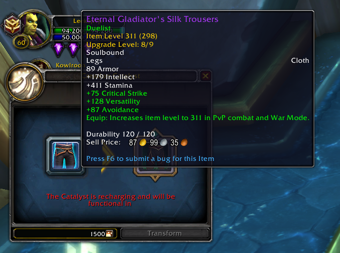 Drownlord on Twitter "RT leekatv In season 4, it looks like we can use our new s4 gear with