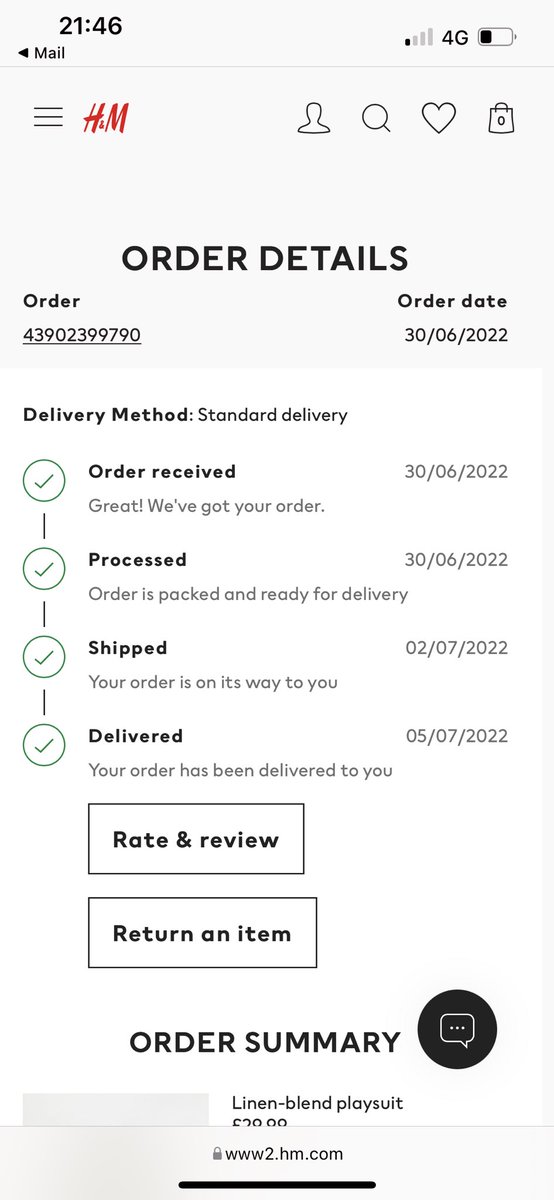 Correction order placed 30/06/22. Shows as Delivered 5/07/22. Last supposed delivery attemp@by <a href="/evridelivery/">evridelivery</a> was 21/07/22. So confusing. And im running out of time to return. Appreciate its not your fault.