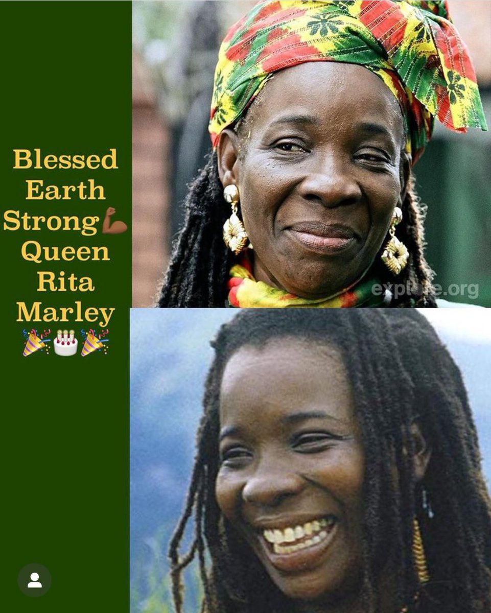 justleon's tweet photo. The #matriarch of Reggaeโs Royal Family #RitaMarley #happyearthstrongday #happybornday #marleyfamily #reggaeroyalty #ithrees https://t.co/iINAnFc8rL