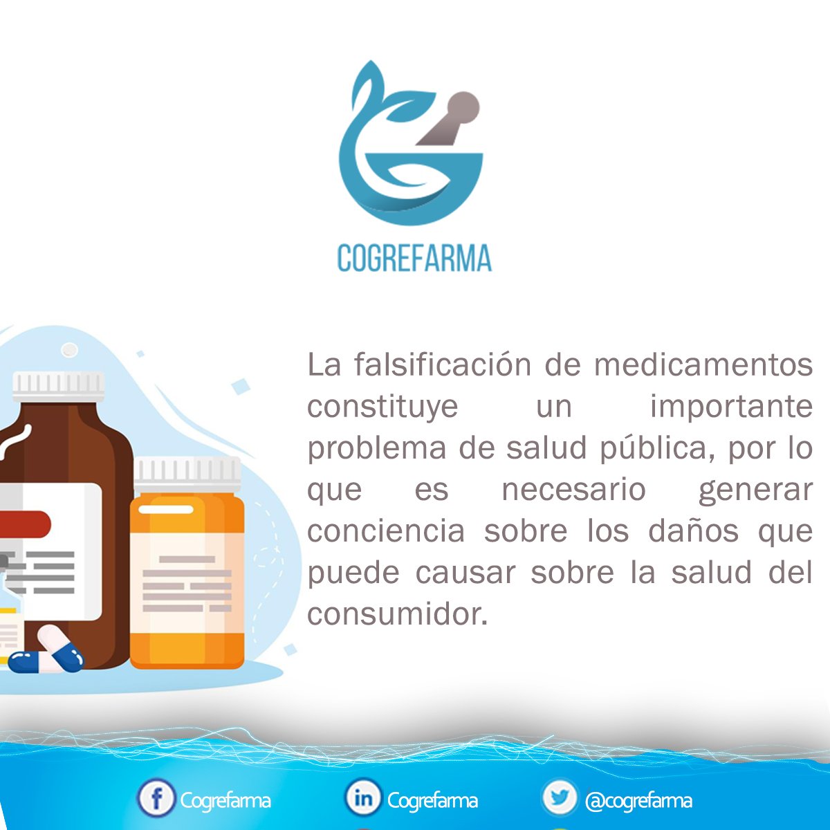 COGREFARMA promueve la comercialización de productos farmacéuticos con apego a normas estrictas, ofreciendo medicamentos de alta calidad a toda la población.

#distribuidoresdeproductos #medicamentosdecalidad
