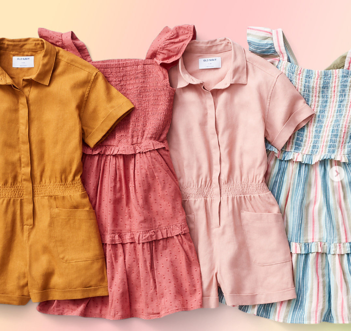little looks with biiiiig attitude 🥺🤯😩😍 Stop by Old Navy at Atlantic Center for on-trend summer looks for your little ones!