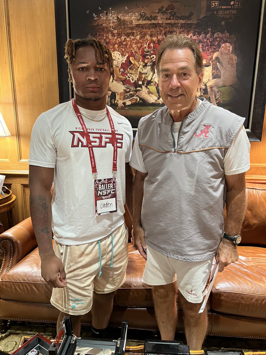 Caden “CD” Durham (@cadendurham29) on Twitter photo Had an amazing first camp at the University of Alabama <a href="/RTRnews/">InsideBamaRecruiting Alabama Football</a> <a href="/AlabamaFTBL/">Alabama Football</a> Had an amazing first camp at the University of Alabama <a href="/RTRnews/">InsideBamaRecruiting Alabama Football</a> <a href="/AlabamaFTBL/">Alabama Football</a>