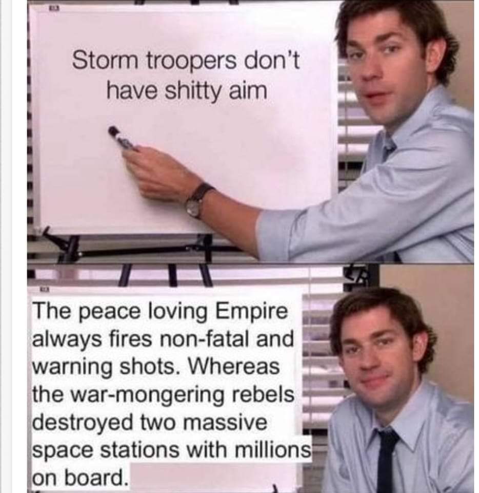 joshua_grzywa's tweet image. Its called #propaganda people - open your eyes, dont be fooled! #lol #weirdhumor #betterthanpolitics #punsfordays #dadjokes #starwars #starwarsnerd #starwarsjokes