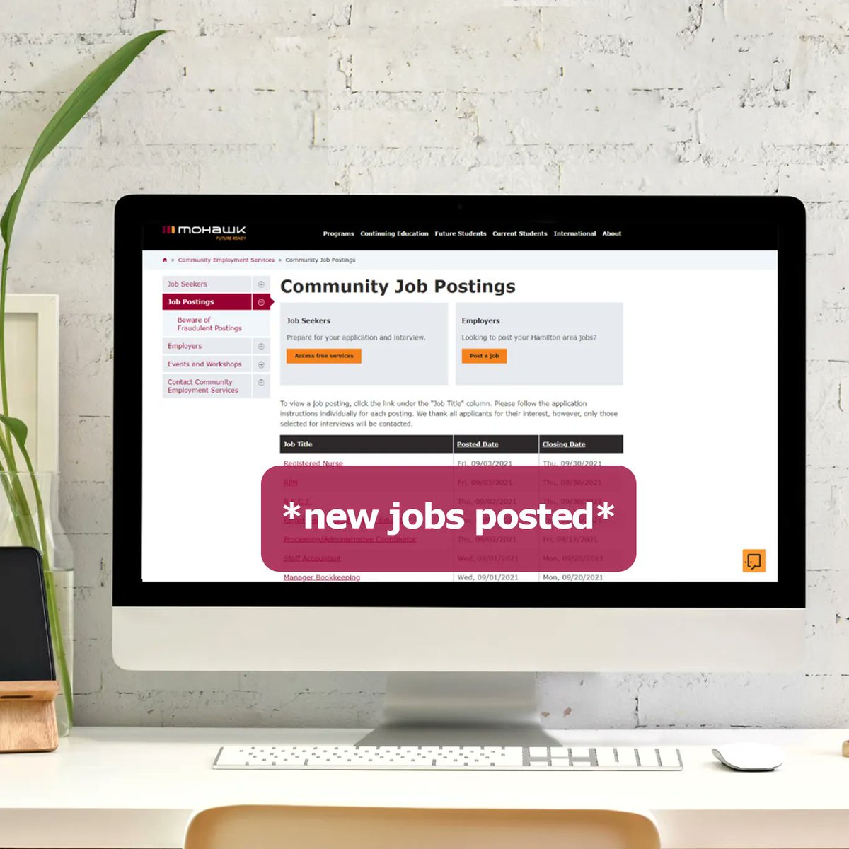 Hey! We have new jobs posted. Check here to see what's available now: buff.ly/3PDC9ne
#ONJobs #HamOnt #JobPostings