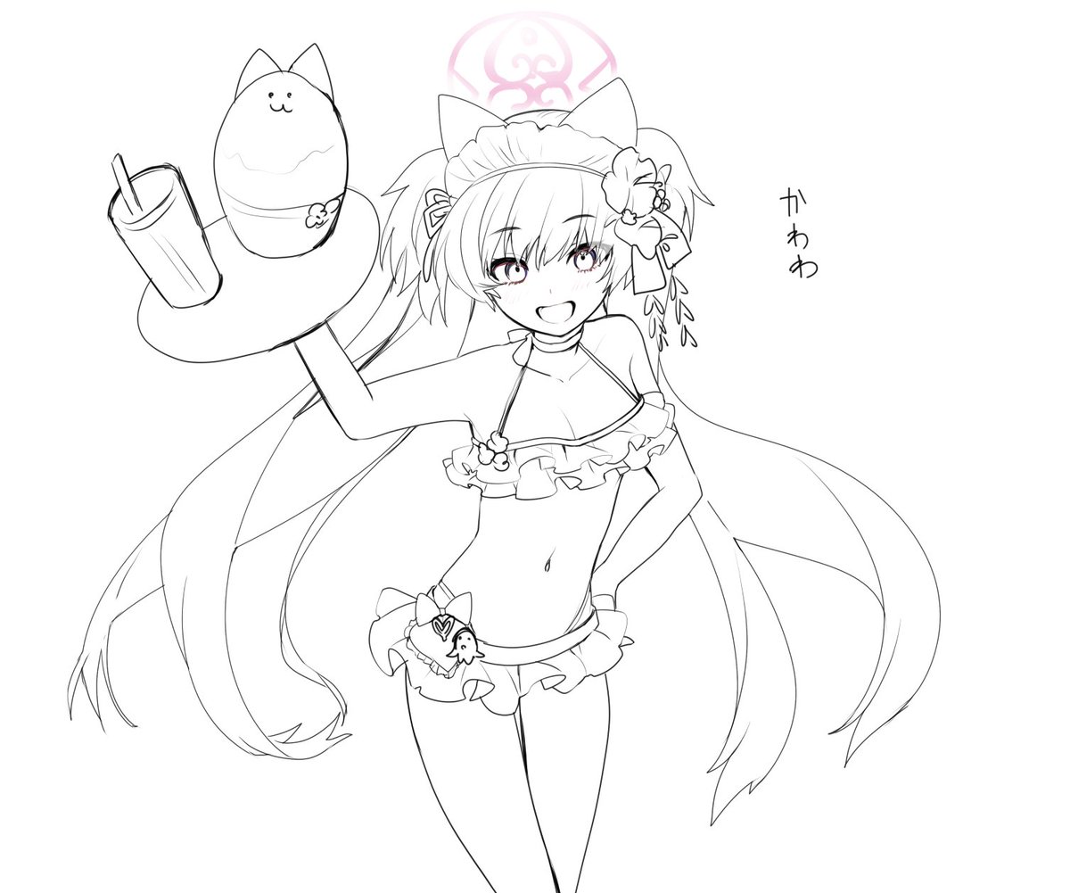 らくがき水着シズコ 