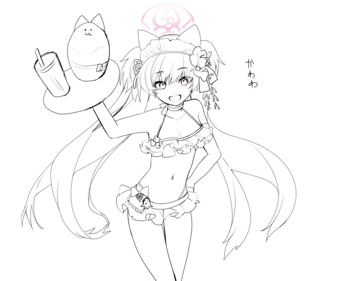 らくがき水着シズコ 