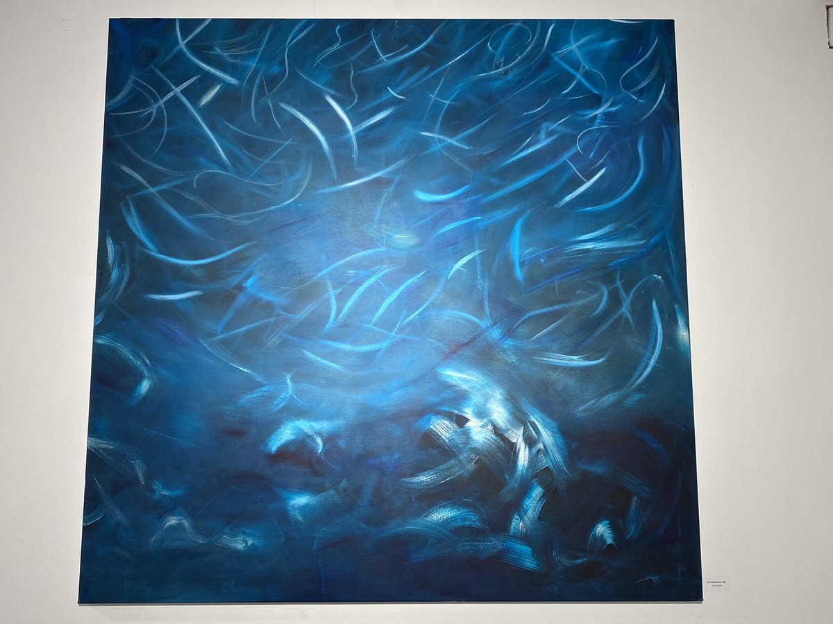 Eva_Timar's tweet image. Today I visited @LaurelLHolloman
Deep Dive exhibition in London,
@BanksideGallery
It was worth to travel from Hungary
to London to see these wonderful paintings. I’m sorry we did not meet.
Thank you @LaurelLHolloman 💜🤍