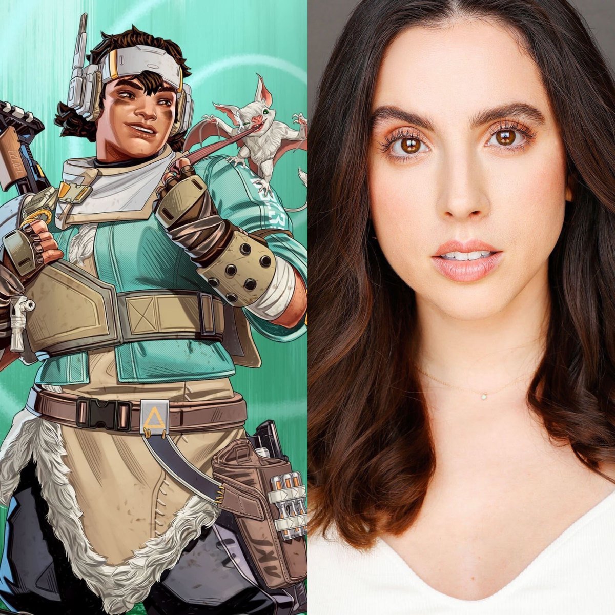 Finally. Vantage and her bat HATE being cooped up. Say "hi" to our newest Legend—Natalie Cañizares! 🦇