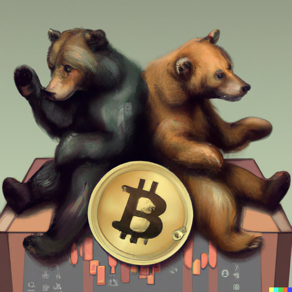 Bitcoin Bears #dalle #dall2