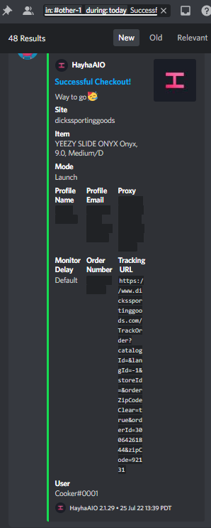 Ate up some Dicks, majority orders sticky @ScarletProxies 🌹 @HayhaBots 👑 @ChefServers 🧑‍🍳 @HollowEdu 📗 @PulseAIO 📘