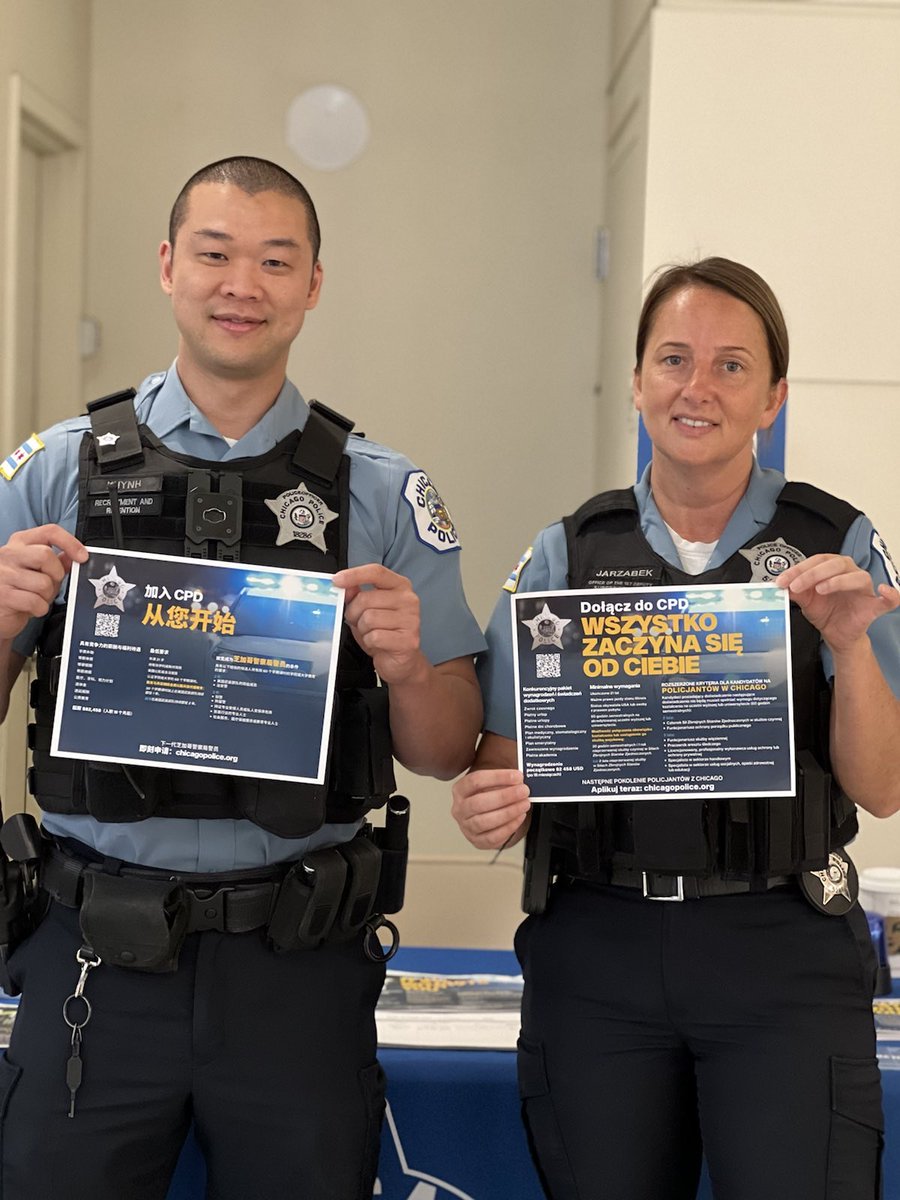 Join CPD on Twitter "Recruiters visited the business districts