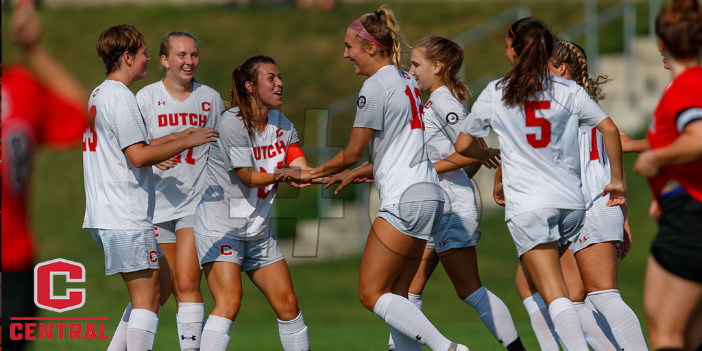 Images of the Year - No. 6
Syd Canney celebrates with Grace Coates and the rest of <a href="/CentralWSoc/">Central Women’s Soccer</a> after Coates's goal started the scoring in an 8-0 win over Ripon (Wis.).

📸: Dan L. Vander Beek Photography

#GoDutch #rollriversWSOC