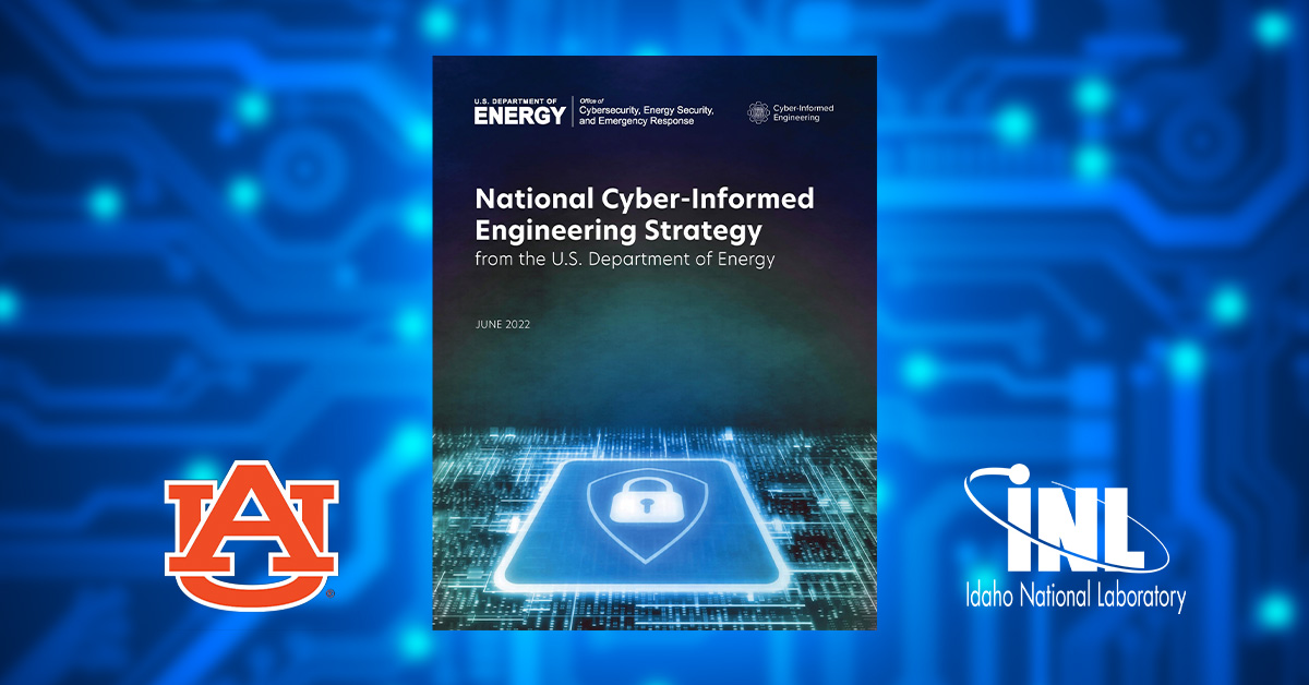 INL's tweet image. .@AuburnU Ginn College of Engineering committed to incorporate @Energy’s National #CyberInformedEngineering Strategy throughout its #engineering &amp;amp; #computerScience programs at the @WhiteHouse’s National Cyber Workforce &amp;amp; Education Summit. 🖥️ 🌐

More ➡️ fal.cn/3qwkI