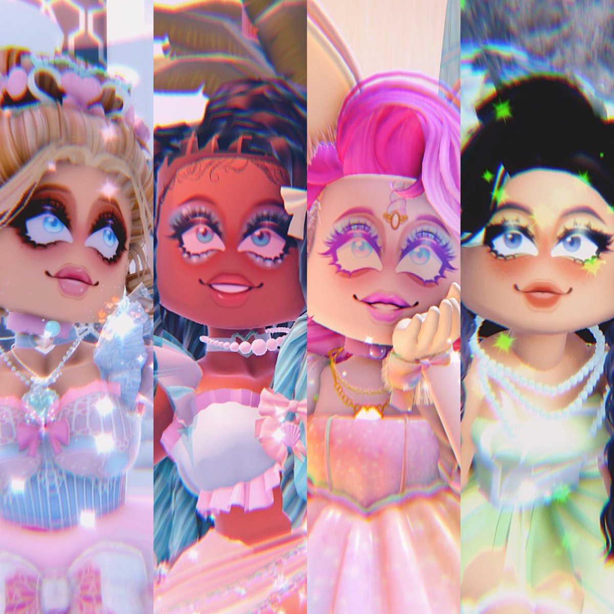 florakores's tweet image. 👑🧜♀️ Choose your tutor! 🦄🧚
Who’s your favourite from the leaked art? I can’t get enough of them! Here’s 4 brand new faces to honour them 🌈
💖&🔁’s are very appreciated!
━━━༻💐༺ ━━━
:¨·.·¨:
`·. #RHTC #RTC #RoyaleHigh #RoyaleHighArt #Roblox #RobloxArt