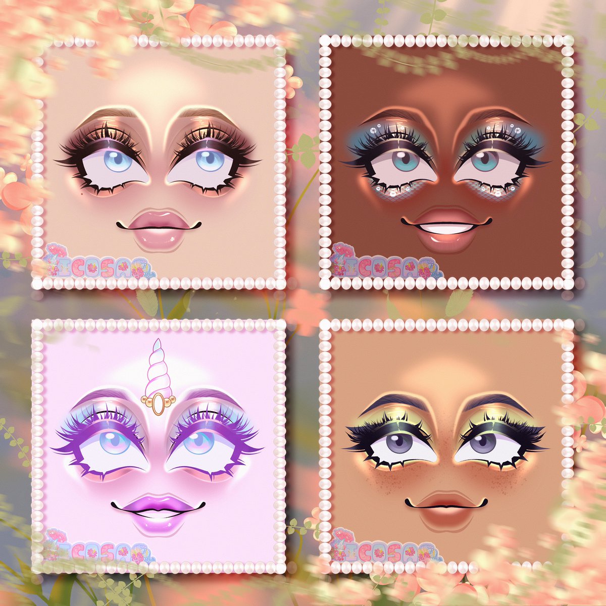 florakores's tweet image. 👑🧜♀️ Choose your tutor! 🦄🧚
Who’s your favourite from the leaked art? I can’t get enough of them! Here’s 4 brand new faces to honour them 🌈
💖&🔁’s are very appreciated!
━━━༻💐༺ ━━━
:¨·.·¨:
`·. #RHTC #RTC #RoyaleHigh #RoyaleHighArt #Roblox #RobloxArt