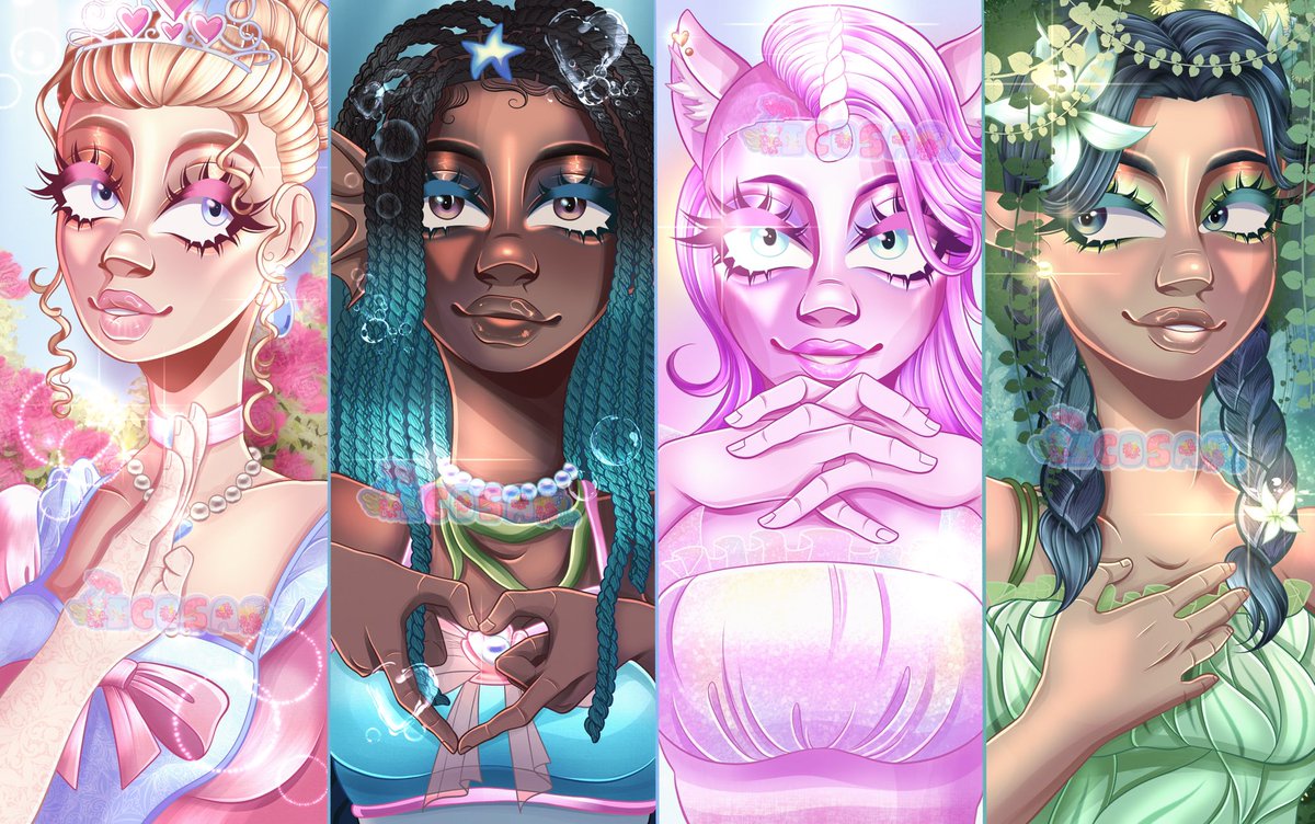 florakores's tweet image. 👑🧜♀️ Choose your tutor! 🦄🧚
Who’s your favourite from the leaked art? I can’t get enough of them! Here’s 4 brand new faces to honour them 🌈
💖&🔁’s are very appreciated!
━━━༻💐༺ ━━━
:¨·.·¨:
`·. #RHTC #RTC #RoyaleHigh #RoyaleHighArt #Roblox #RobloxArt