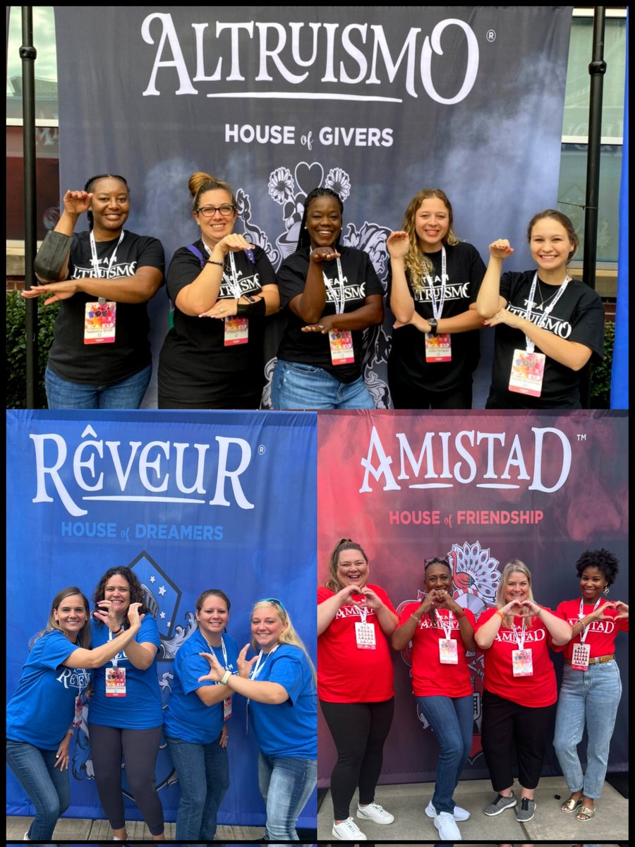 JOnezine's tweet photo. Wow!!!🤩 Words can't even describe the Amazing time we had at the #HOUSECon!
@RonClarkAcademy thank you ALL so much for an UNFORGETTABLE experience! We are still on cloud nine and can't wait to share the magic with our students and staff!!💙❤️💚🖤🧡💛💜 @Golbowtweets #RCAinspired https://t.co/YJxFZzQKJC