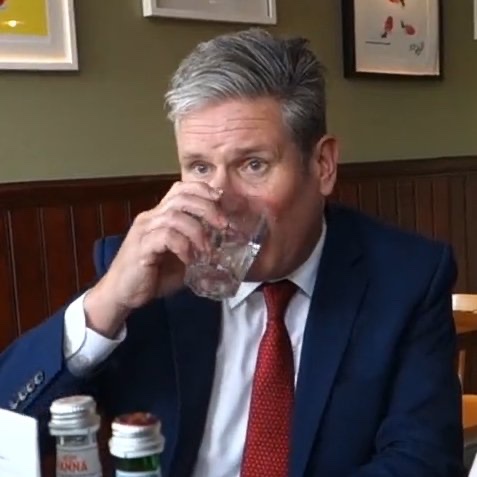 If I just drink this water the truth might go away. I like water. Yes, I'll just drink the truth away!