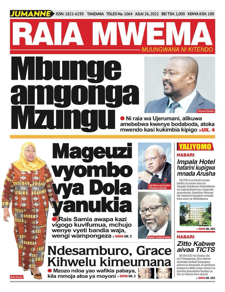 Mwanahalisi Digital On Twitter Ukurasa Wa Gazeti La Raia Mwema La  Leosexiezpix Web Porn