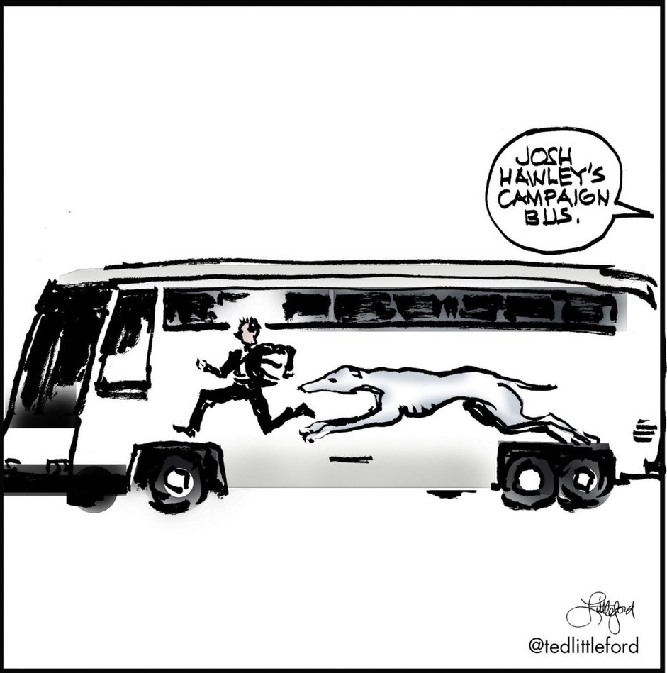 louweber11's tweet photo. @DonLew87 His Campaign bus! https://t.co/YhDqqErva5