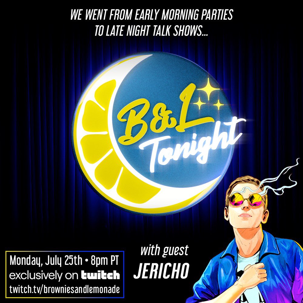 WE ARE LIVE AND DIRECT WITH THE VODKA WATER DEITY <a href="/JERICHO/">TUCKER</a> 

twitch.tv/browniesandlem…