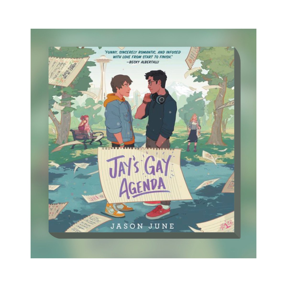 KateLarsenKeys's tweet photo. Just finished #reading the audio book edition of Jay’s Gay Agenda by #JasonJune, a sex-positive YA comedy and MM romance about firsts, friendships and the complications of getting everything we think we want.
#AmReading #AmReadingRomance #QueerRomance #WeNeedDiverseBooks https://t.co/isNVJNeQQk