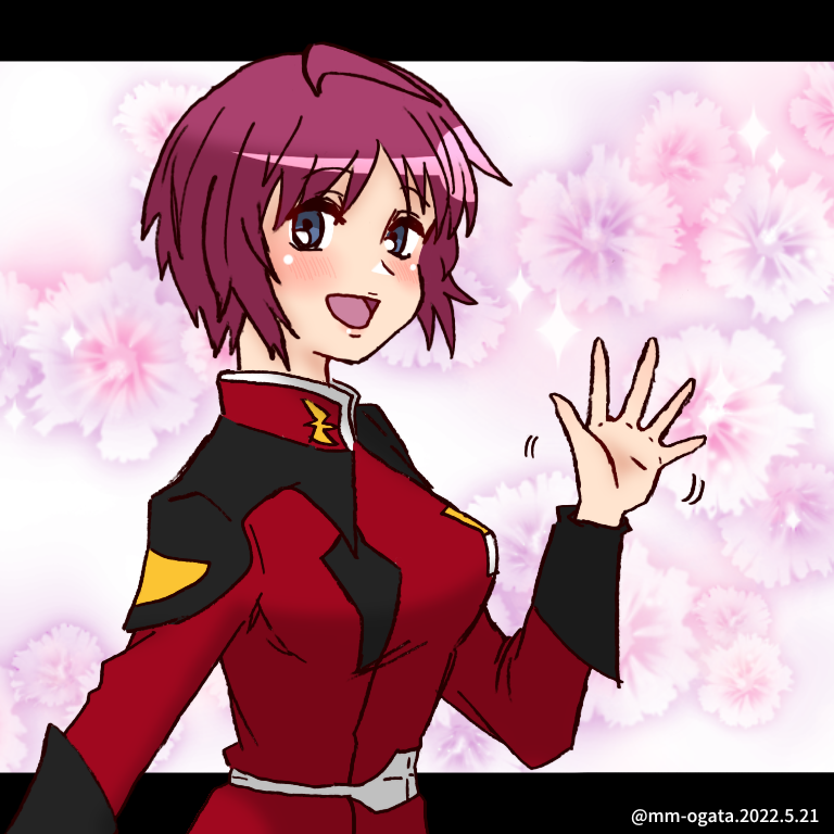 #ルナマリア・ホーク生誕祭 

過去絵再掲 