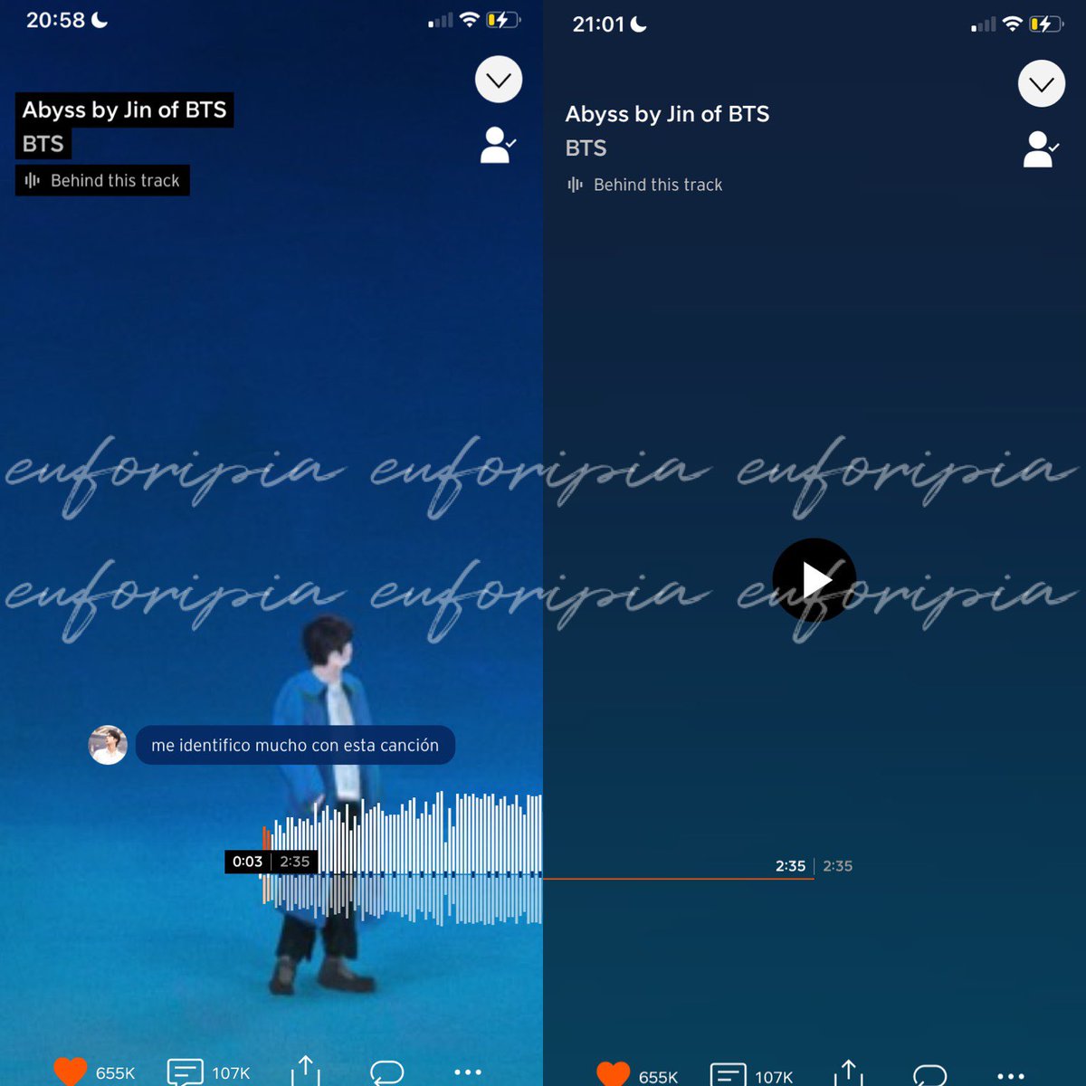 euforipia's tweet photo. 🍂 • ‘Abyss’ en SoundCloud &amp; ‘Moon’ en Spotify.

Tenía un buen que no hacía dinámicas :(

 #JIN #방탄소년단진 #진 #방탄진 @BTS_twt https://t.co/EeJEOt0wcv