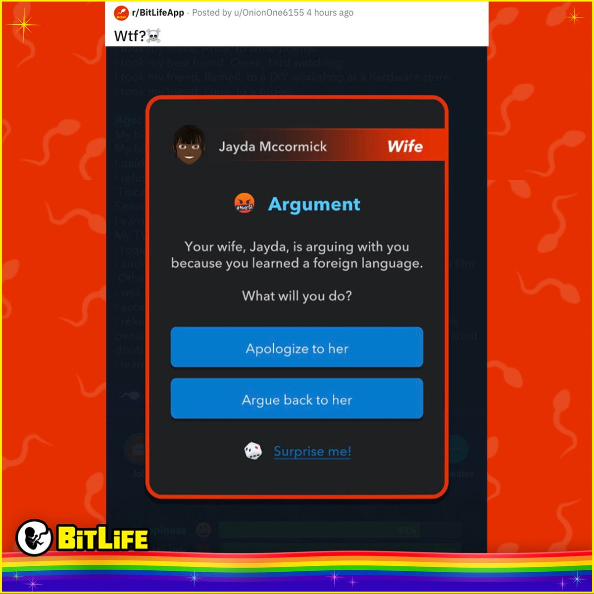 BitLife tweet media