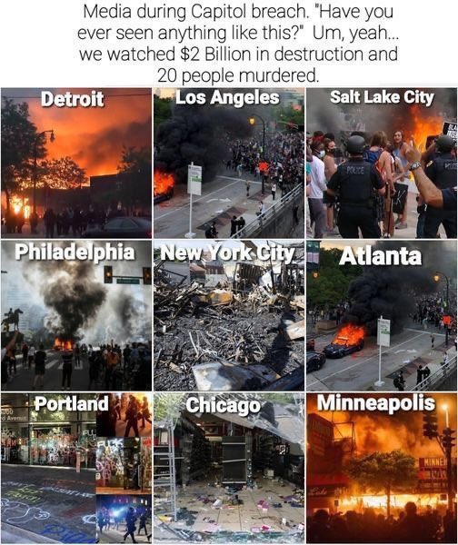 @POTUS Talk about the 2020 riots
