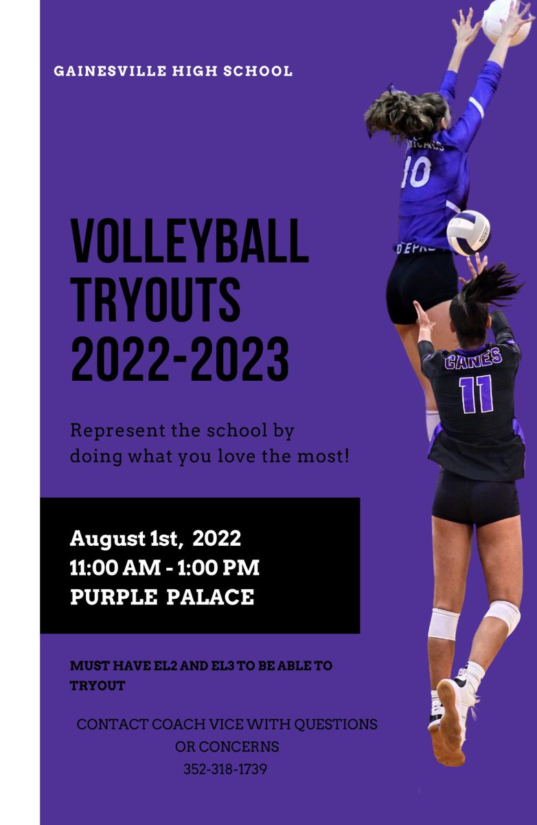 Gainesville High Volleyball tweet media