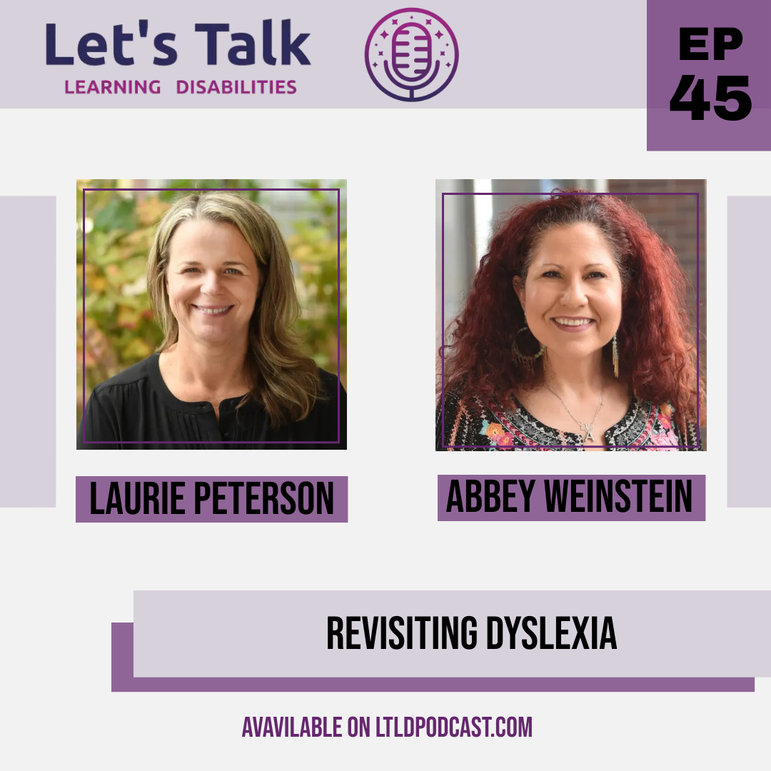 lets_learning's tweet image. A brand new episode of Let's Talk Learning Disabilities is out now!  

In this episode Laurie and Abbey continue a conversation about dyslexia, common signs and symptoms, identifying it in different ages, and what dyslexia therapy may help with! 

👉🏻 ltldpodcast.com/podcast/revisi…