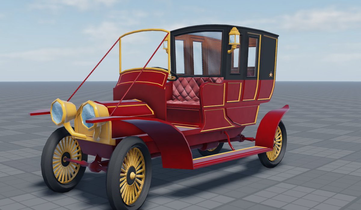 My proudest creation😩

#RobloxDev #Roblox #Car