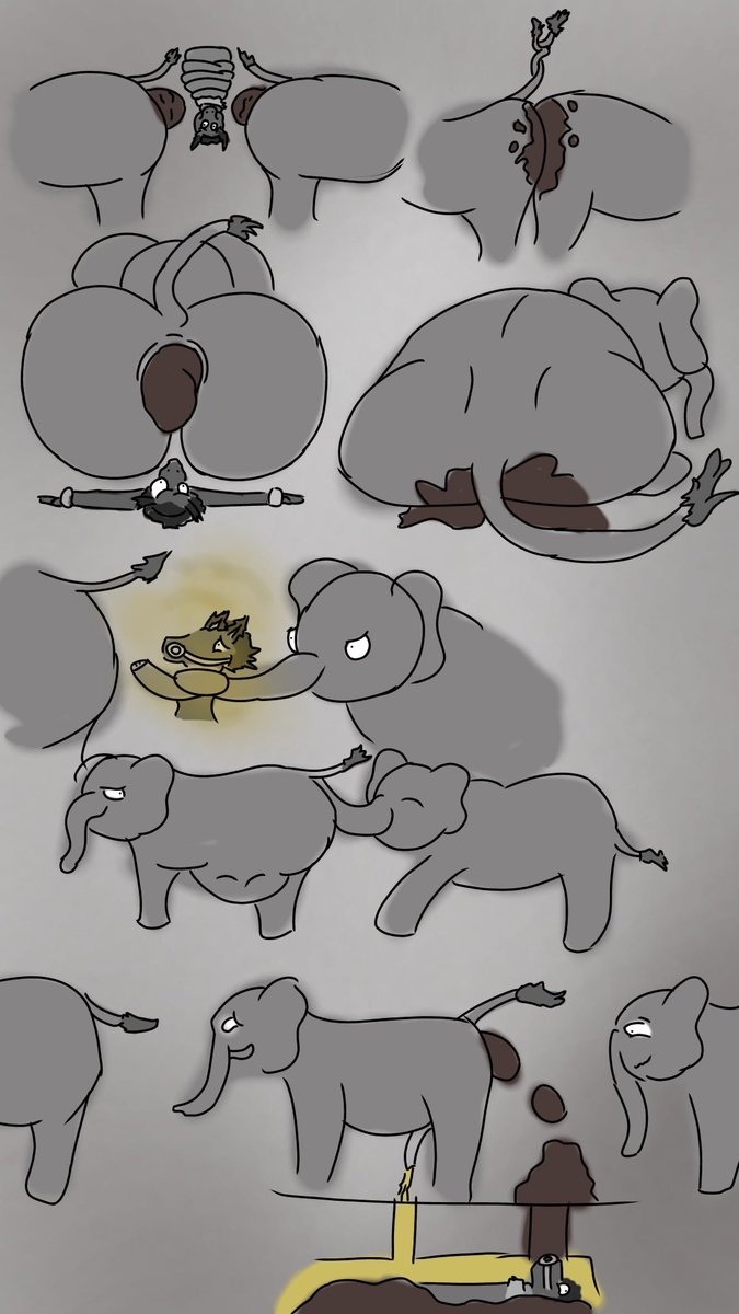 ๐ Tacet the Dragon ๐ฒ๐ฆ๐ฆจ (@tacetthedragon) on Twitter photo Got an elephant filth torture page earlier this year that I also forgot to post. Such an underappreciated species in filth art that I always love getting more of due to their lack of representation compared to other species.
Trunks are fun too. :3
Art: <a href="/Kloves01307267/">Kloves ๐ต๐ธ</a> Got an elephant filth torture page earlier this year that I also forgot to post. Such an underappreciated species in filth art that I always love getting more of due to their lack of representation compared to other species.
Trunks are fun too. :3
Art: <a href="/Kloves01307267/">Kloves ๐ต๐ธ</a>