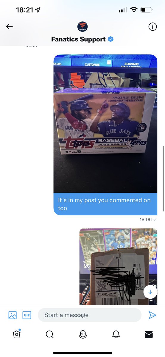 eZ3_gg's tweet photo. And the @Fanatics stupidity just keeps getting worse…. Please get better 🤦🏽♂️🤦🏽♂️🤦🏽♂️ #fanatics #topps #sportscards #dontbuyfromfanatics #dbff https://t.co/PDfWHH4Pa8