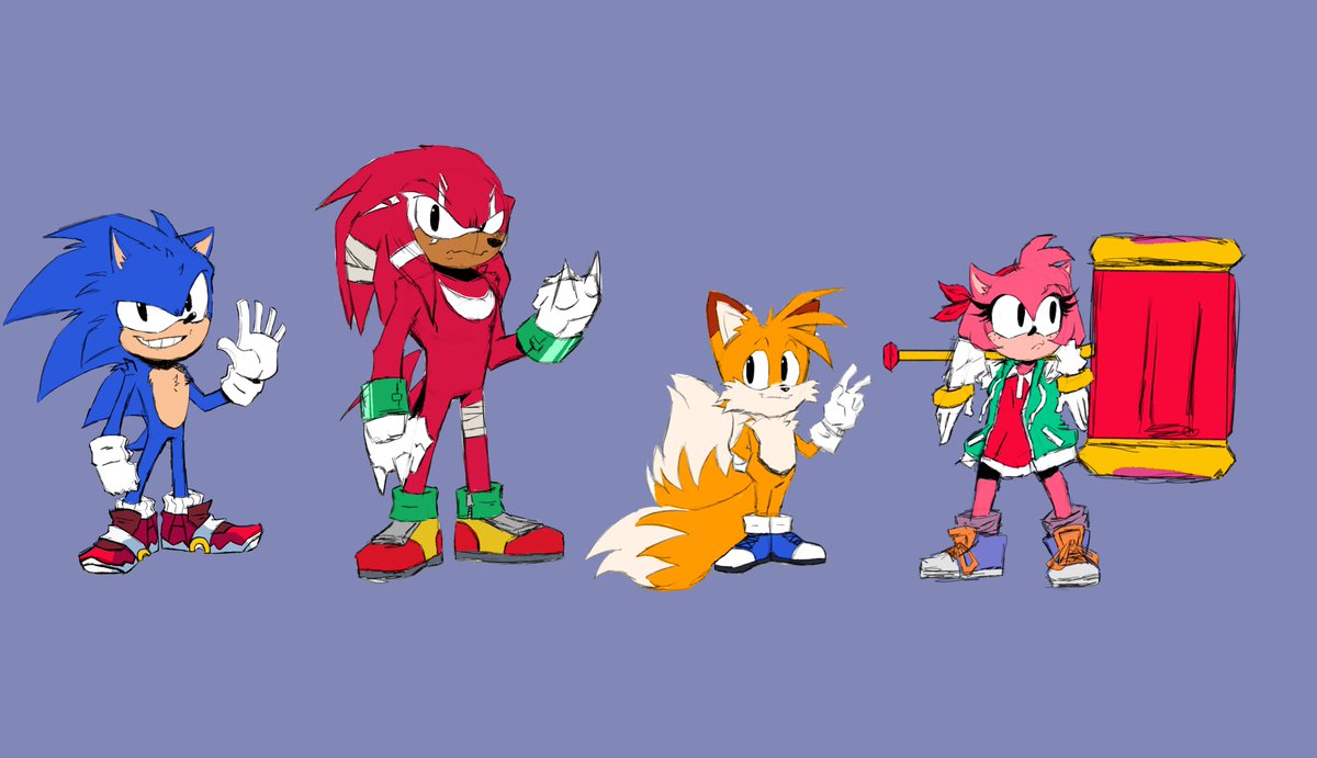 TheMageArtist's tweet photo. Team Sonic redesigns 😶 https://t.co/mP71pi2VcC