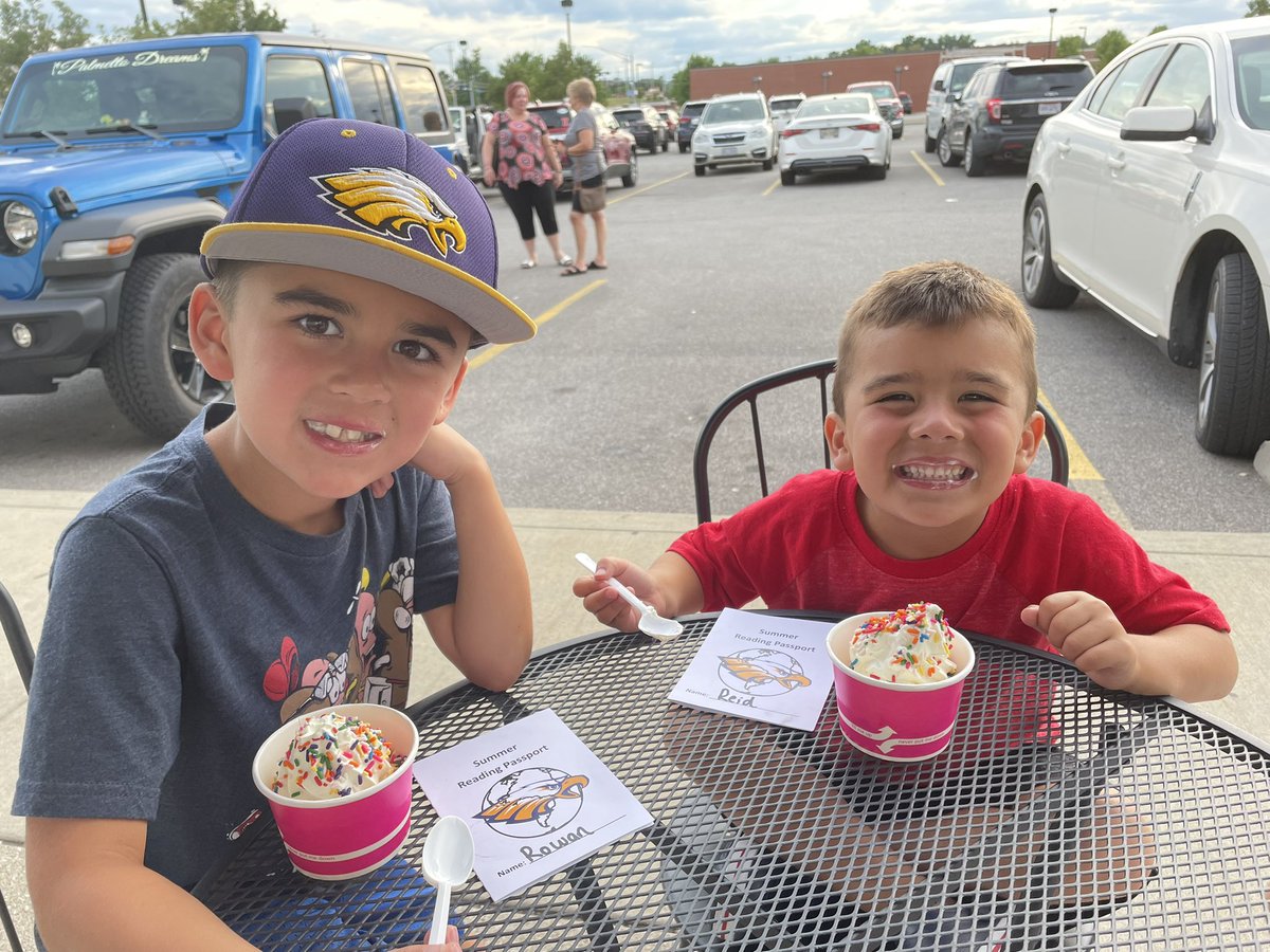 Dani G (Danielle Griffin) (@daniemgee788) on Twitter photo 3rd stamp in their reading passport! Again, Ro had to work to catch up to his little brother..but he did! Last stop after vacation is Culver’s! @AEast_Holzhauer <a href="/AELCEASTBooster/">AELC and East Boosters</a> <a href="/AVONELC/">Avon Early Learning Center</a> <a href="/SupportAvonSch/">Support Avon Schools</a> 3rd stamp in their reading passport! Again, Ro had to work to catch up to his little brother..but he did! Last stop after vacation is Culver’s! @AEast_Holzhauer <a href="/AELCEASTBooster/">AELC and East Boosters</a> <a href="/AVONELC/">Avon Early Learning Center</a> <a href="/SupportAvonSch/">Support Avon Schools</a>