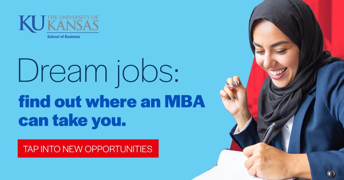 KU MBA alumni are working in leading roles at top organizations all over the world including Koch, BCBS, T-Mobile, the U.S. Treasury, Eli Lilly, and Boeing. Learn how a KU online MBA has helped our alumni achieve more exciting careers: bit.ly/3NWOYrX