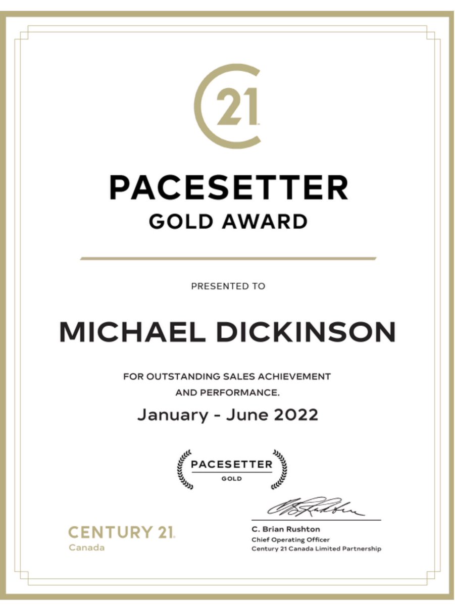 Cuddles_4Cancer's tweet photo. CONGRATULATIONS to my Dad on his continued success in 2022! Thank you for also being our Platinum Sponsor 💛@mdickinsonc21 #DoubleCongrats #Century21UnitedLakefield @C21UnitedPTBO @CENTURY21Canada @FaithIDickinson https://t.co/Ub81XeP1dx