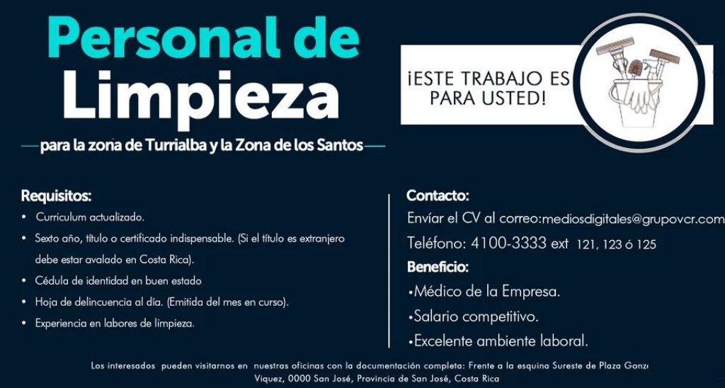 BreteBuscando's tweet photo. 41 Ofertas de Empleo.
👩🏫👨🍳👩🔧👩🔬👨💼👩✈️👮♂️👷♂️
#compartiresgratis #EmpleoCR #TrabajoCR #buscandobrete
Todas las ofertas de esta publicación aqui 👉
https://t.co/YxbSxYlYDH https://t.co/9Dtey9SiXa